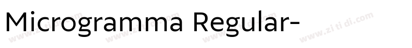 Microgramma Regular字体转换 Microgramma Regular字体转换